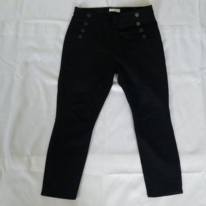 Loft Black Modern Skinny size 10 Petite